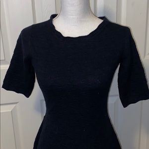 Scalloped Italian  Cashmere  Dress 💠